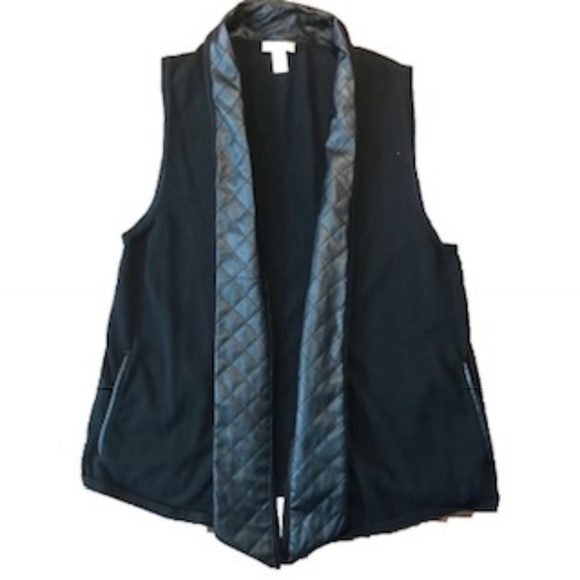 Rhinestone T with Faux Leather Vest & YMI Jeans - Picture 3 of 5